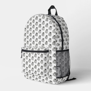 Ladybugs Printed Backpack
