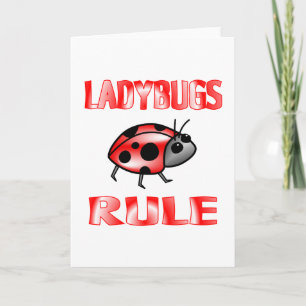 LADYBUGS RULE CARD