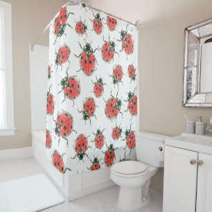 Ladybugs Shower Curtain