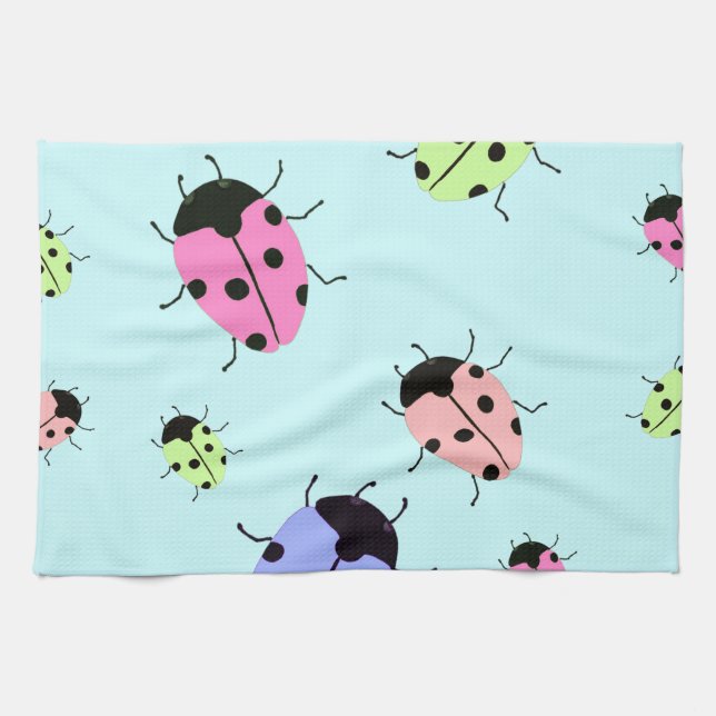 LADYBUGS TEA TOWEL (Horizontal)