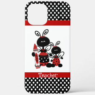 Ladybugs Teacher's iPhone 12 Pro Max Case