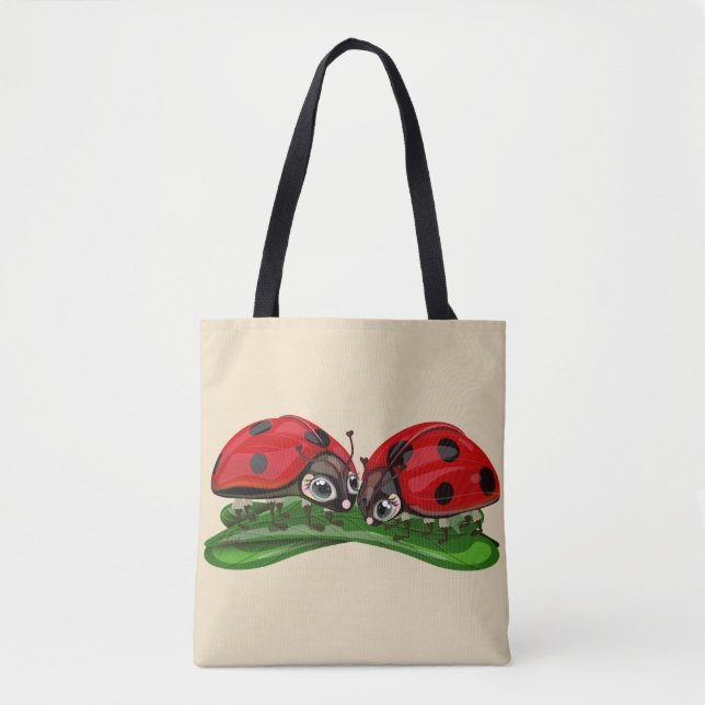 Ladybugs  tote bag (Front)
