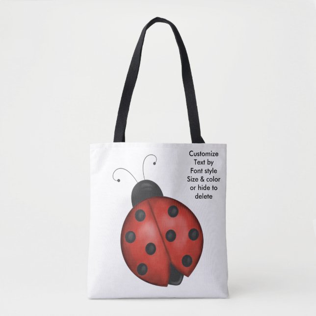 Ladybugs Tote Bag (Front)