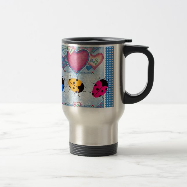 LADYBUGS TRAVEL MUG (Right)