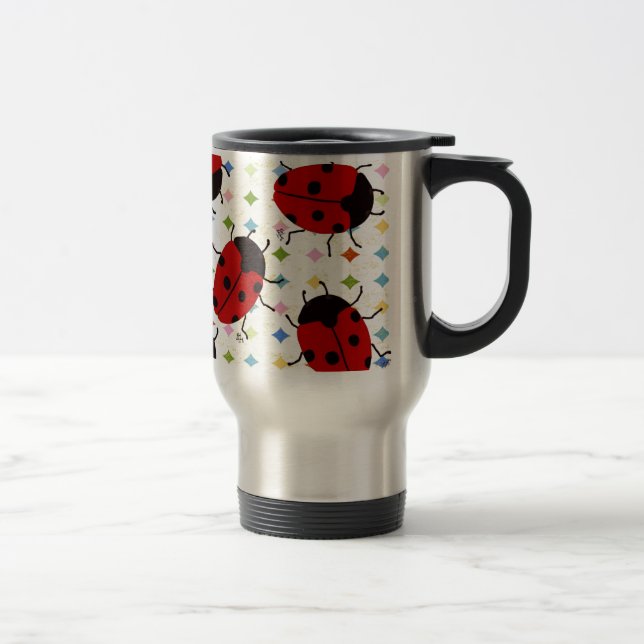 LADYBUGS TRAVEL MUG (Right)
