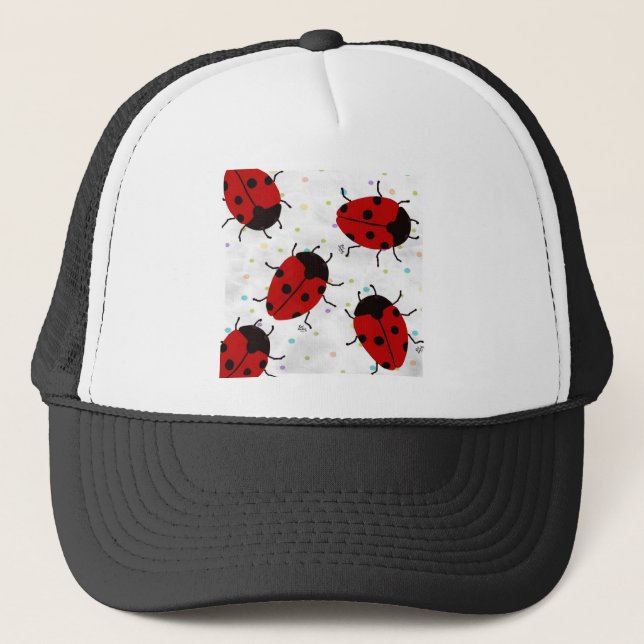LADYBUGS TRUCKER HAT (Front)
