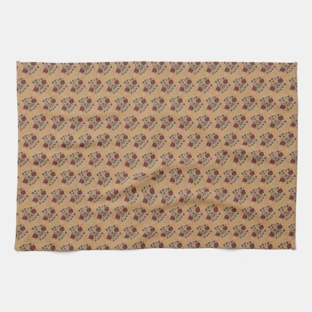 Ladybugs & Vine Kitchen Towel (Horizontal)
