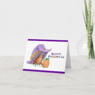 LadyBug's Witchy Hat: Notecard