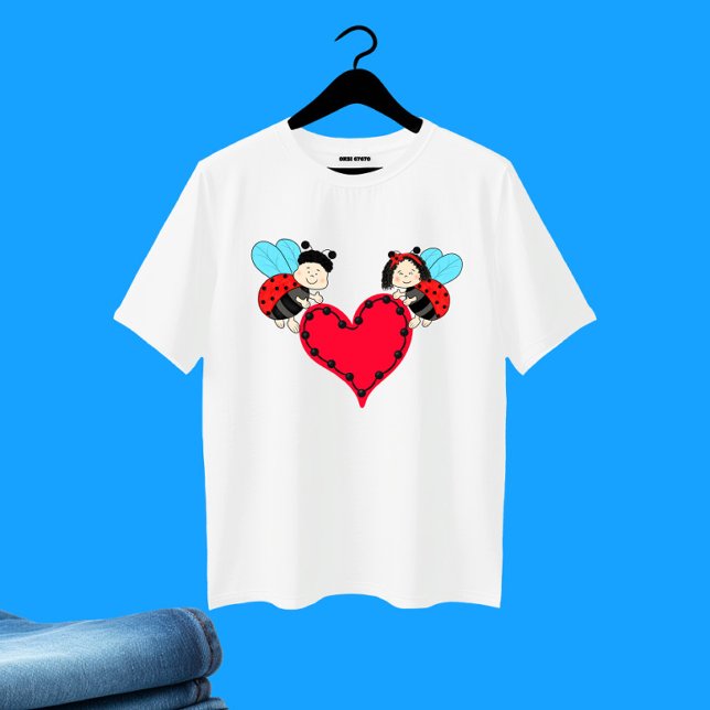 Ladybugs with heart T-Shirt (Creator Uploaded)