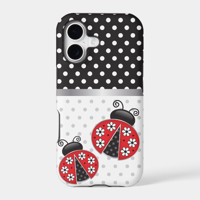 Ladybugs with polka dots (Back)