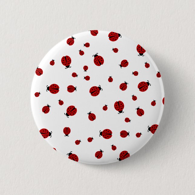 ladybugz. 6 cm round badge (Front)