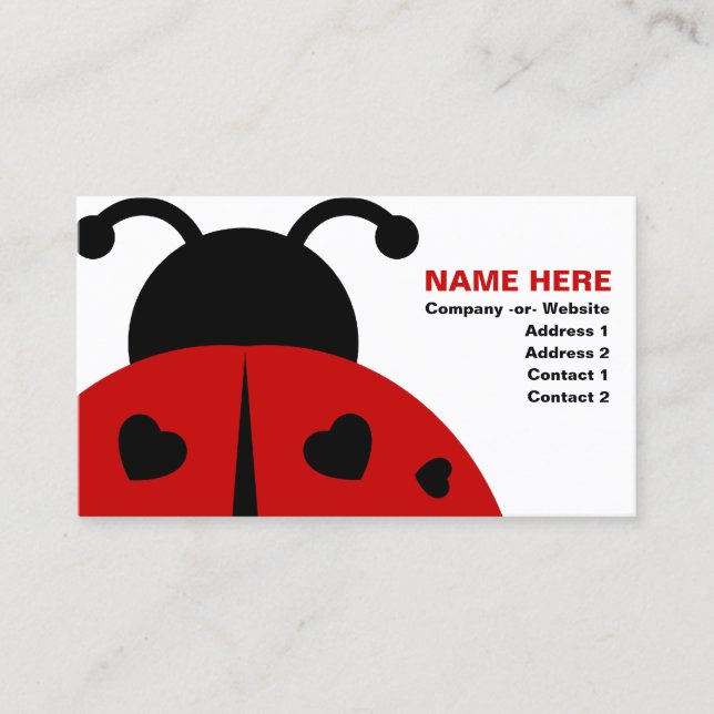 ladybugz. business card (Front)