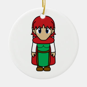 Laekinn and Iorekua Ceramic Tree Decoration