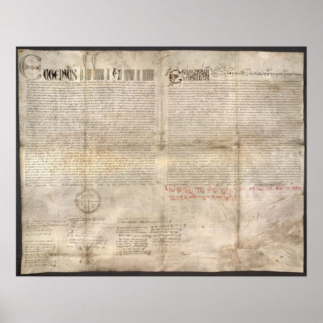 Laetentur Caeli: Bulla Unionis Graecorum Poster (Front)