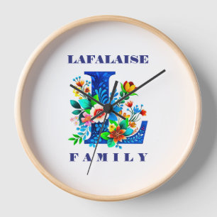 LAFALAISE FAMILY Clock #281024