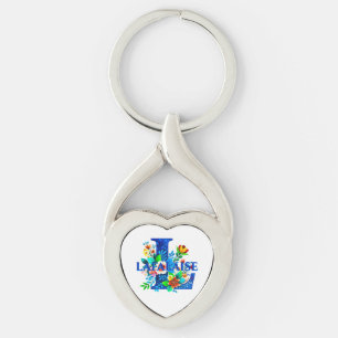 LAFALAISE L-Keychain Heart Shape Style #280811 Key Ring