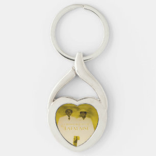 LAFALAISE T-Keychain Heart Shape G Style No 290609 Key Ring