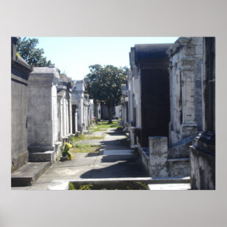 Lafayette Cemetery Poster