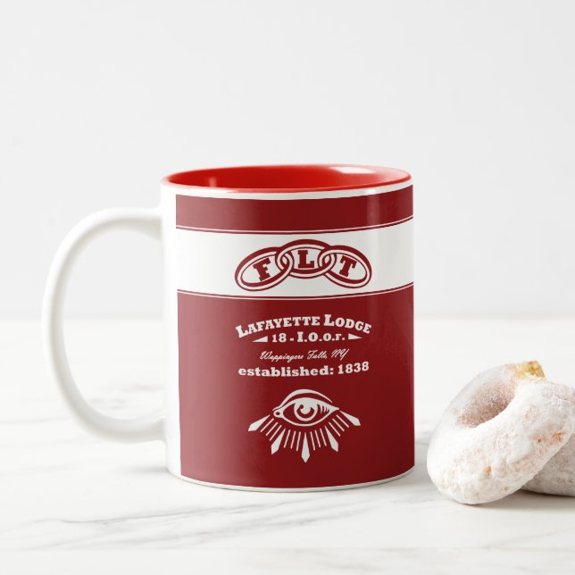 Lafayette Lodge Member Mug (With Donut)