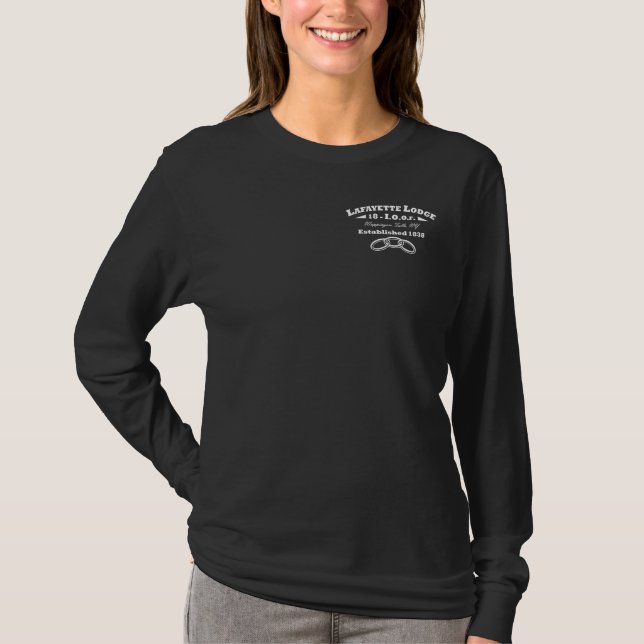 Lafayette Lodge Woman's Longsleeve T Shirt (Front)