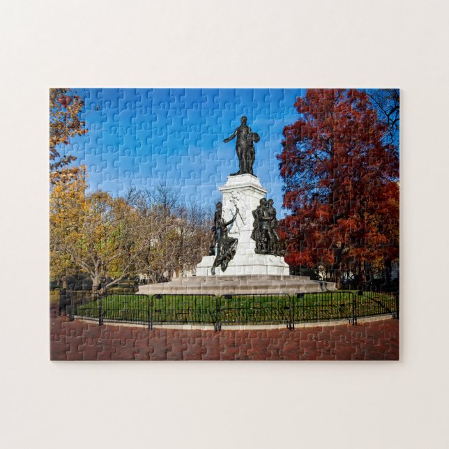 Lafayette Park Washington Jigsaw Puzzle (Horizontal)