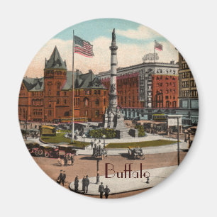 Lafayette Square Vintage Buffalo Magnet
