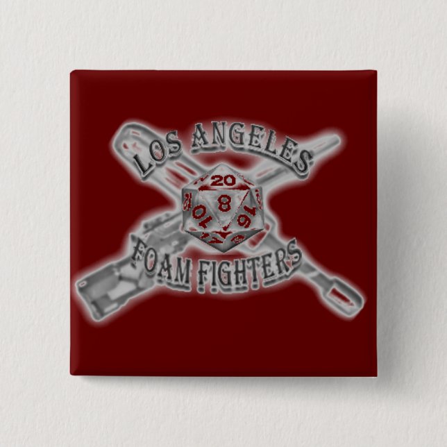 LAFF Title: logo 15 Cm Square Badge (Front)