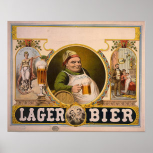 Lager Beer Poster