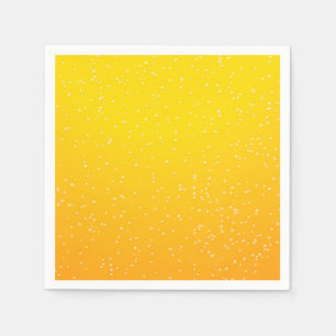 Lager Beer with Tiny Bubbles Background Art Napkin