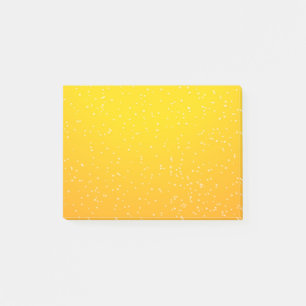 Lager Beer with Tiny Bubbles Background Art Post-it Notes