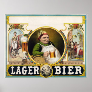 Lager bier poster