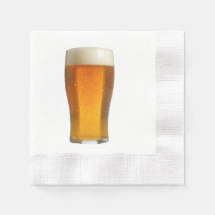 "Lager" design paper napkins