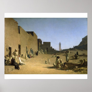 Laghouat in the Algerian Sahara, 1879 Poster