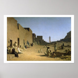 Laghouat in the Algerian Sahara, 1879 Poster