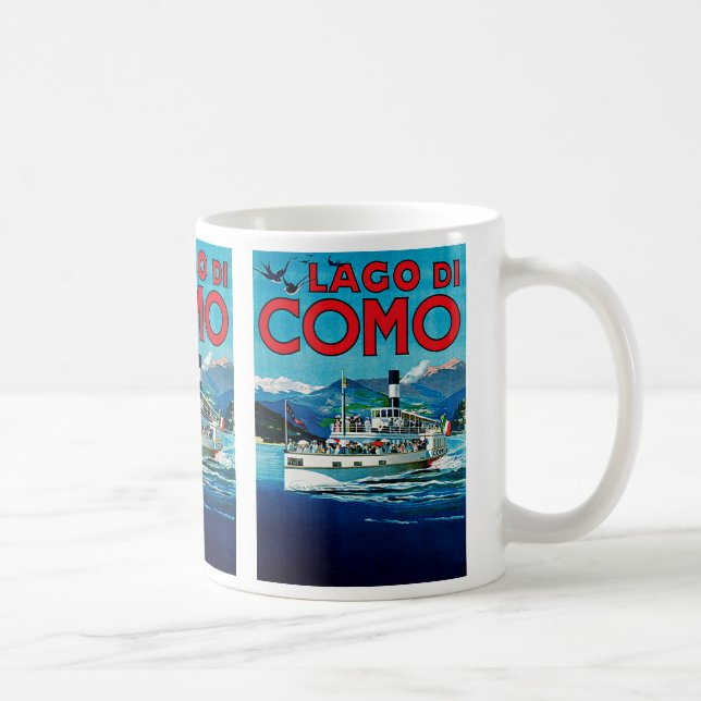 Lago di Como Coffee Mug (Right)