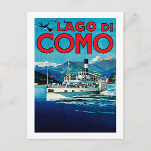 Lago di Como Postcard