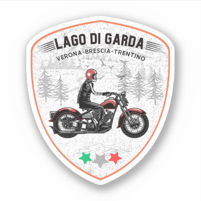 lago di garda — lake garda pasitalian alps moto (Front)