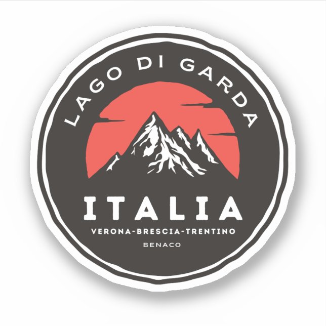 lago di garda - lake garda pass italian alps motob (Front)