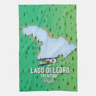 Lago di Ledro Terento Italy. Tea Towel