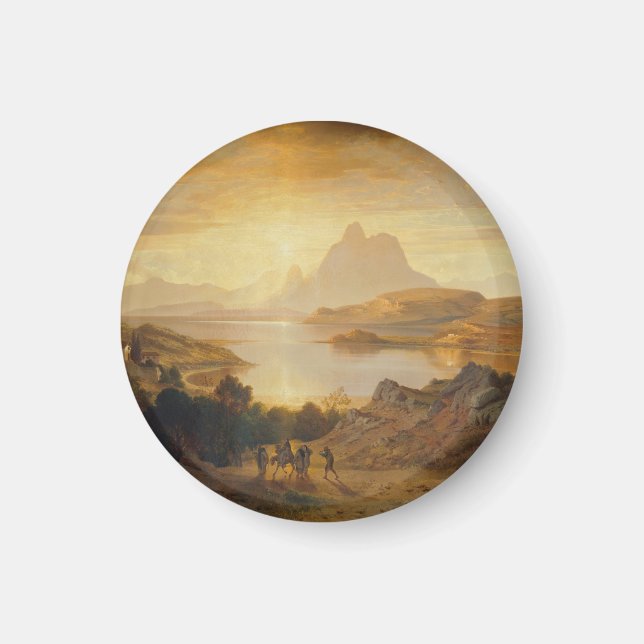 Lago di Lugano – Albert Zimmermann Magnet (Front)