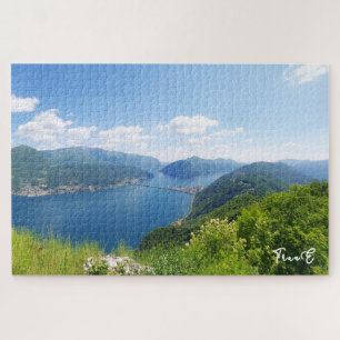 Lago di Lugano jigsaw puzzle