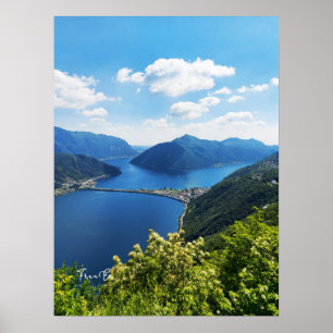 Lago di Lugano  Poster