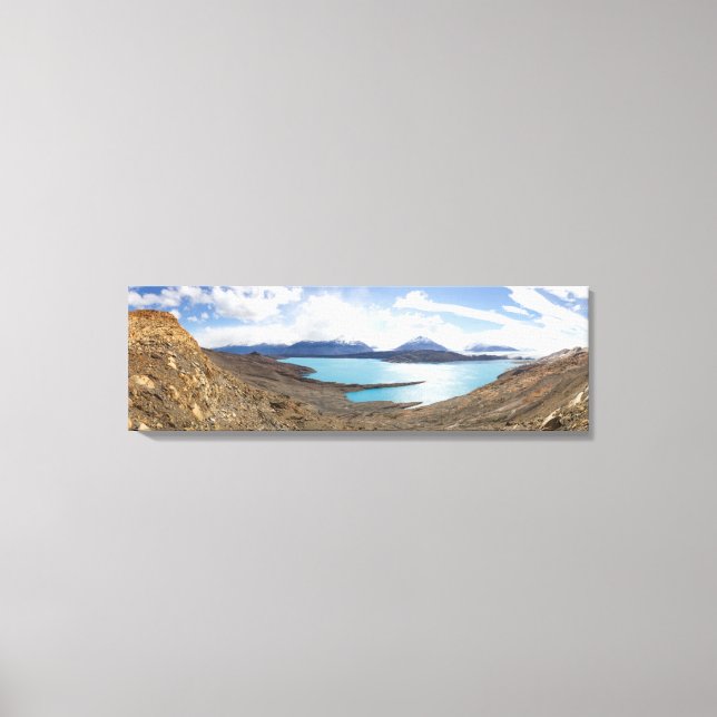 Lago Guillermo & Upsala Glacier Canvas Print (Front)