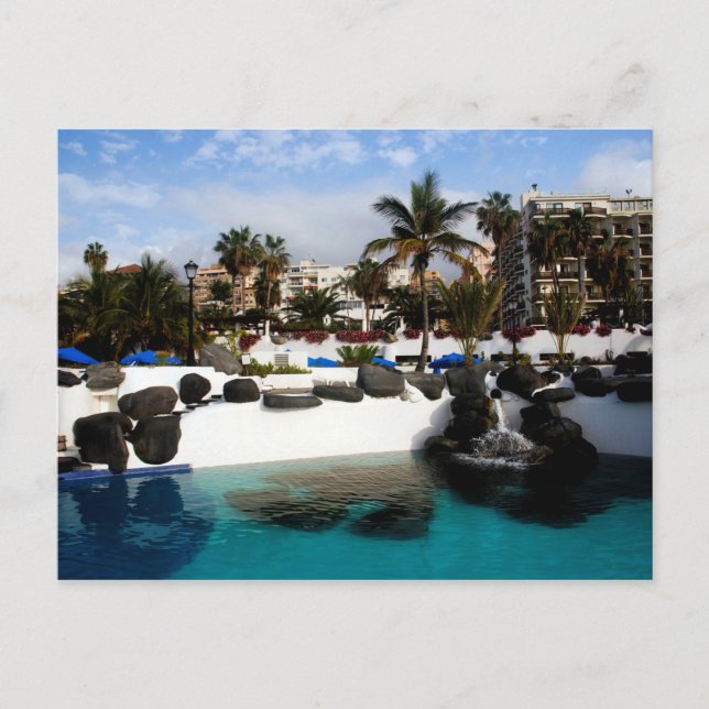 Lago Martiánez, Puerto de la Cruz, Tenerife, Spain Postcard (Front)