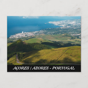 Lagoa and Ponta Delgada Postcard