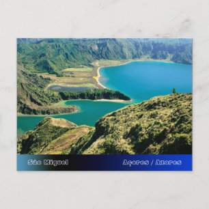 Lagoa do Fogo, Azores Postcard