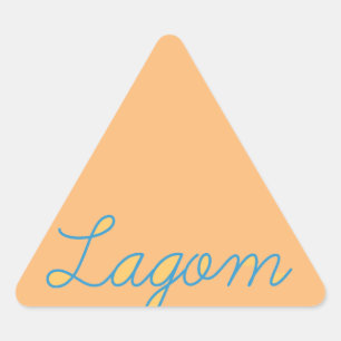Lagom Sweden Triangle Sticker