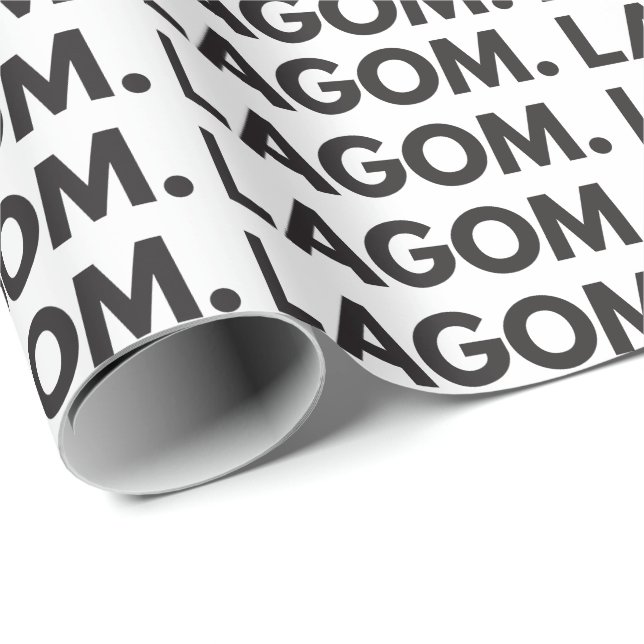 LAGOM. Wrapping Paper (Roll Corner)