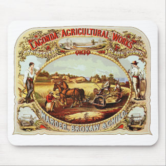 Lagonda Agricultural Works Mouse Mat