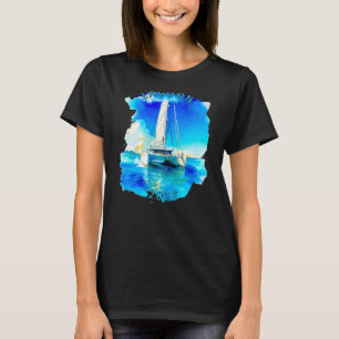 Lagoon Cats 2025  Print On Back T-Shirt